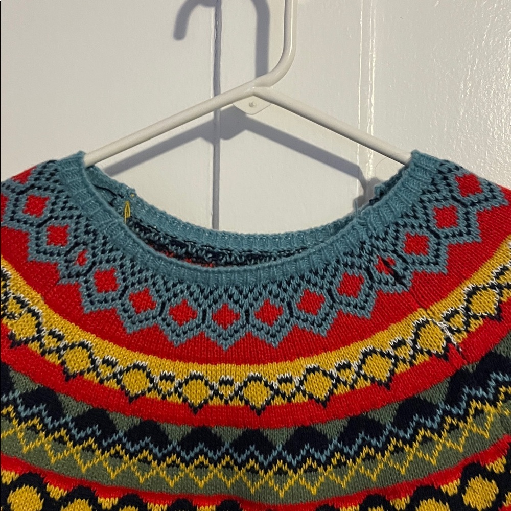 Multicolor Patterned women’s Sweater small - Picture 5 of 6